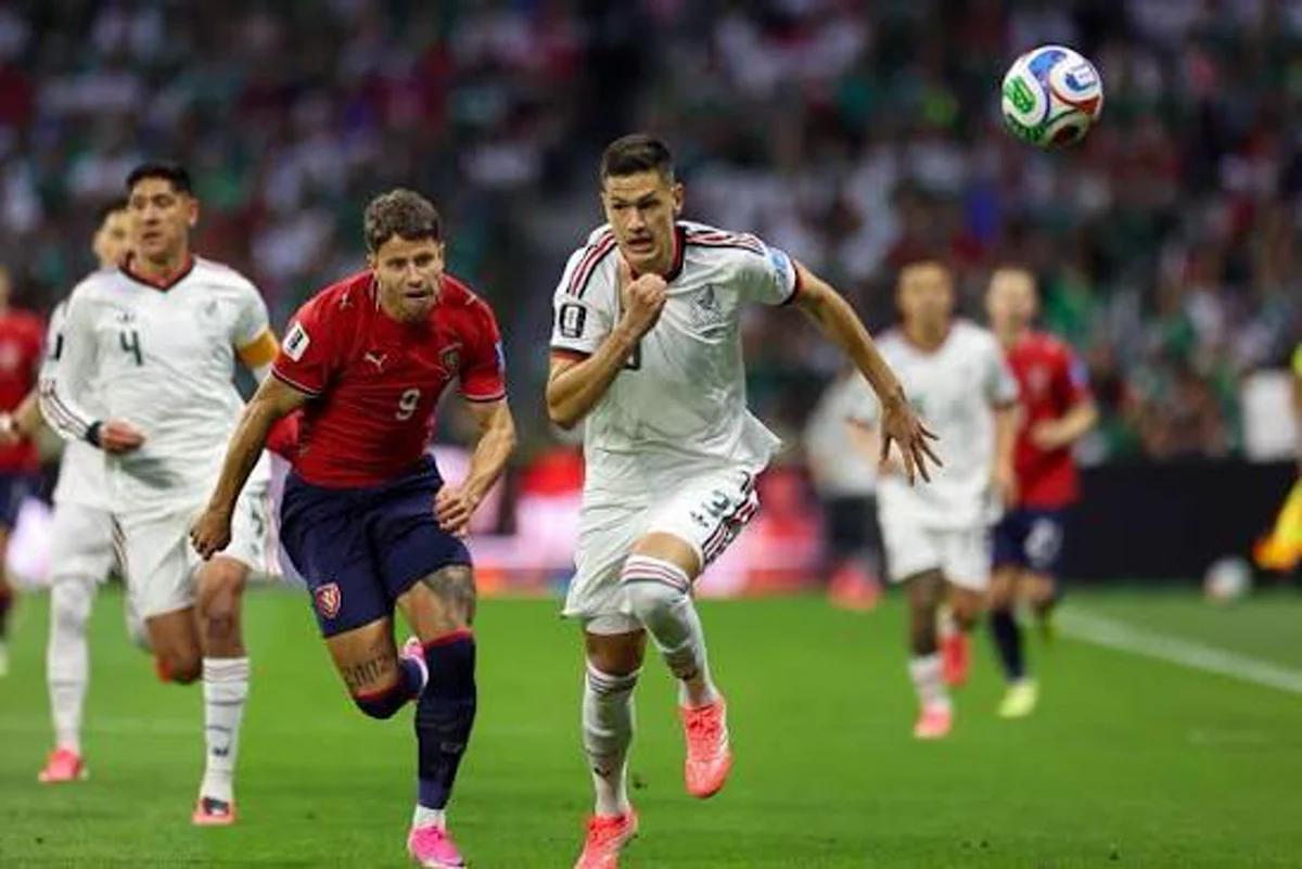 Jugador mexicano después del partido
