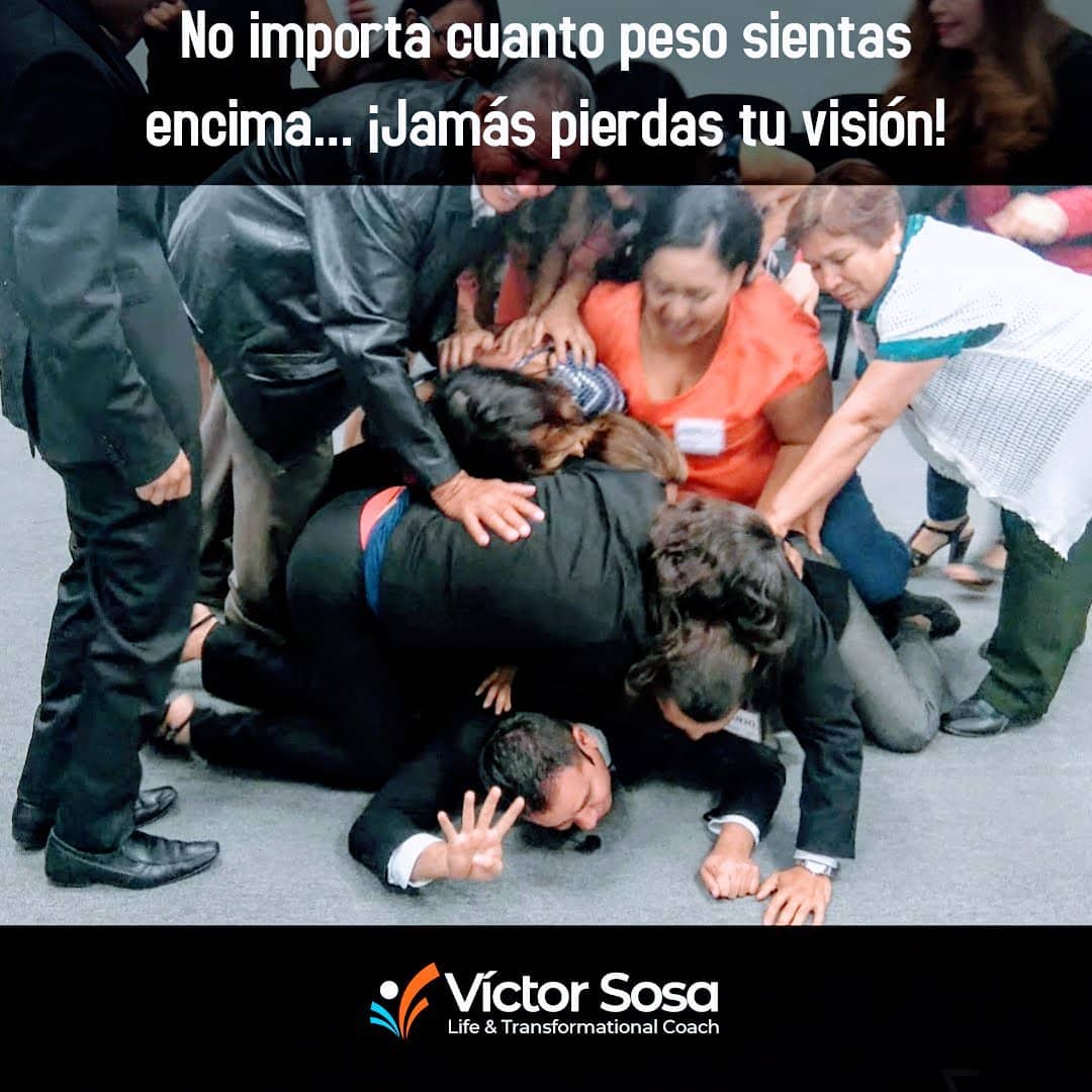 No importa cuanto peso sientas encima... ¡Jamás pierdas tu visión!