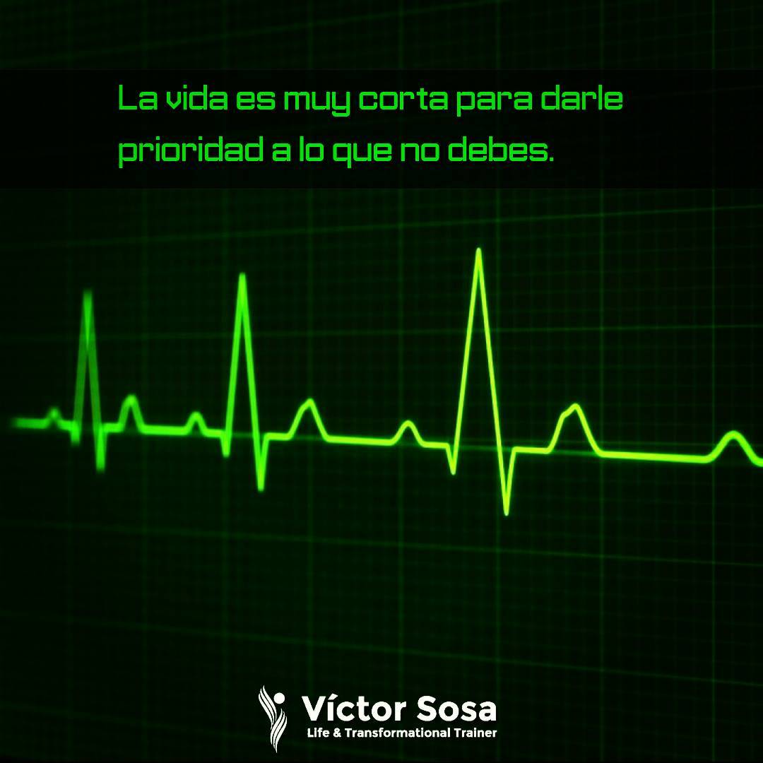 Según tu agenda, cuales son tus prioridades?
