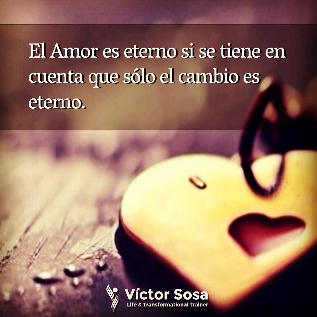 En un mundo de constante crecimiento, el amor es eterno si tiene en cuenta que '