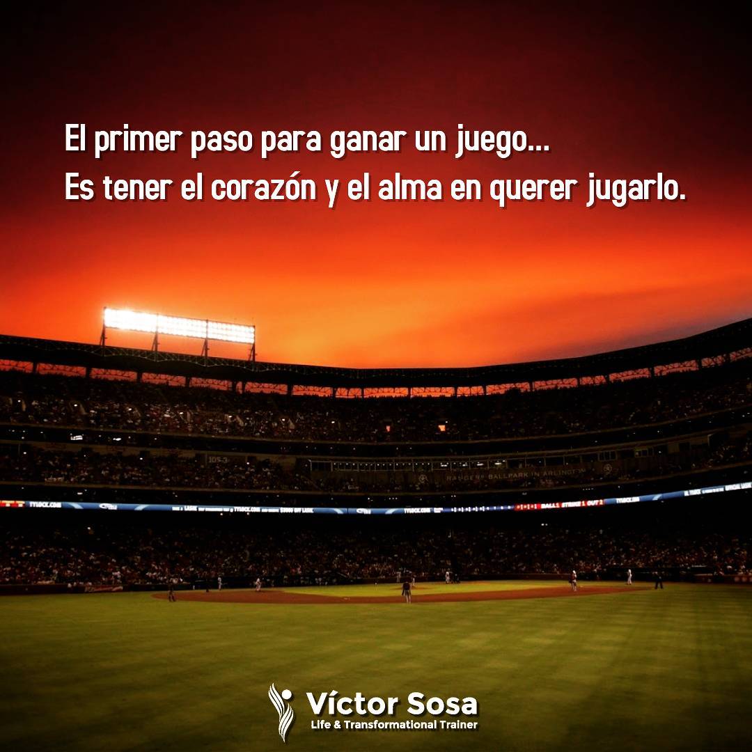 Con el alma y corazón dispuestos...