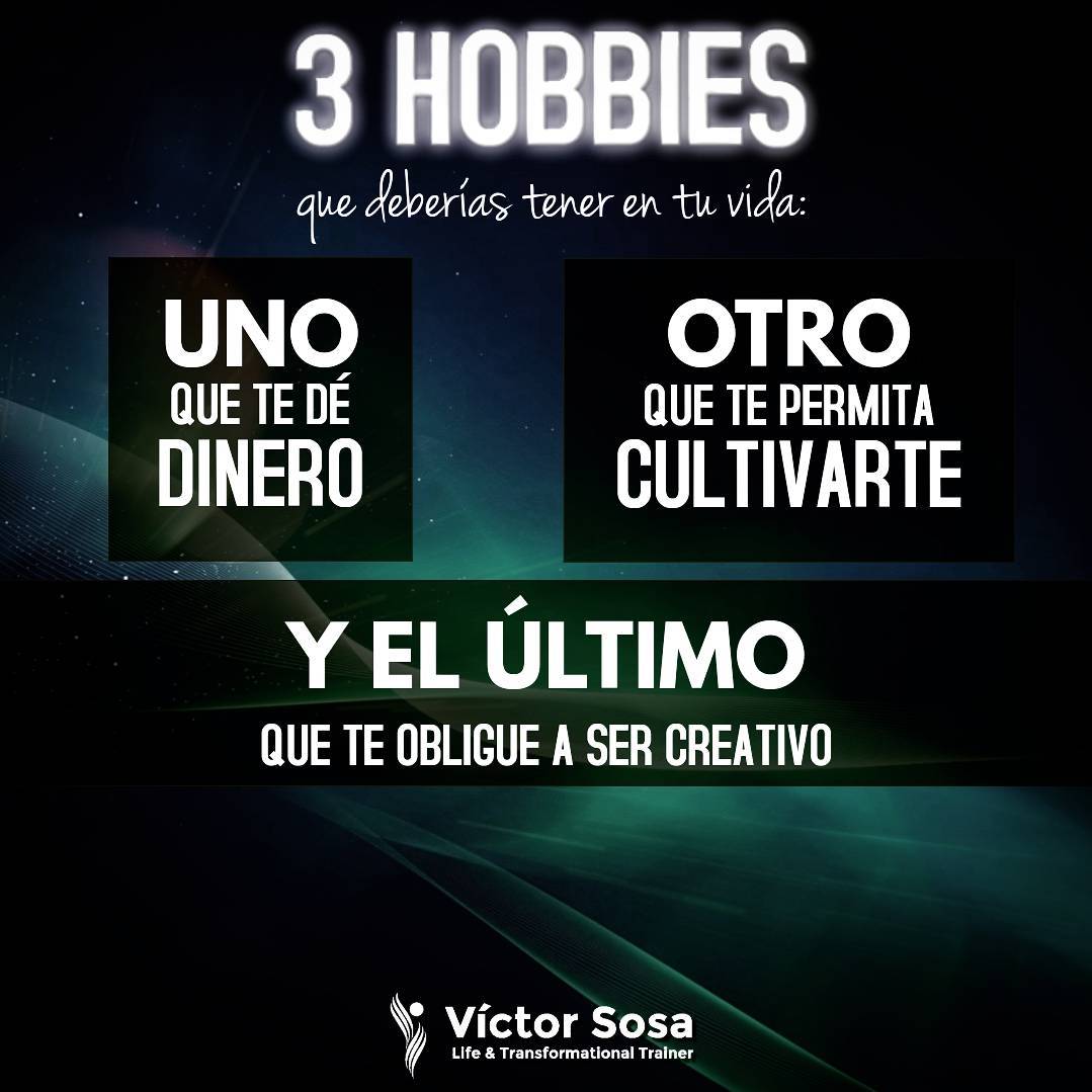 3 Hobbies para tener en tu vida
