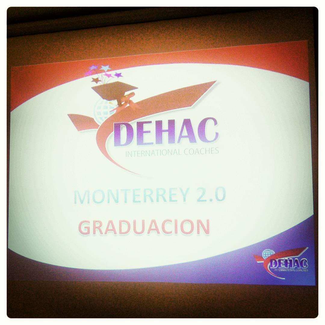 En la graduación DEHAC mty 2.0