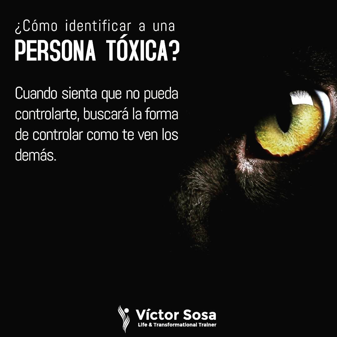 Personas tóxicas.