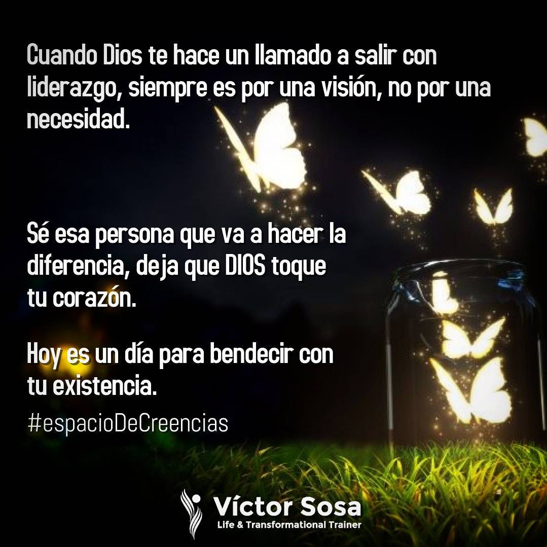 Hoy es un día para bendecir con tu existencia.