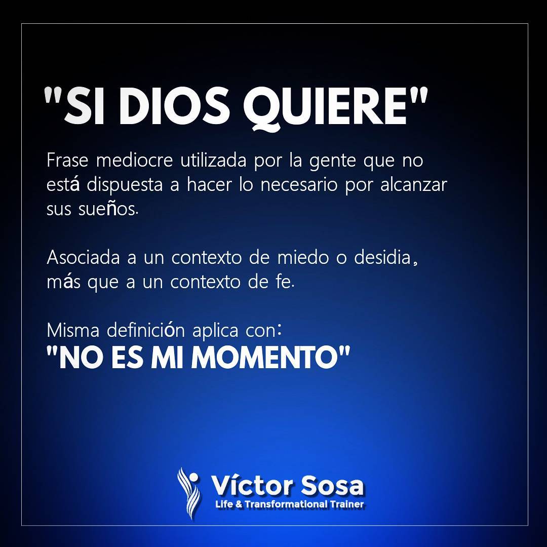 Basado en un contexto de acción, en donde la gente le deja todo a DIOS, cuando e