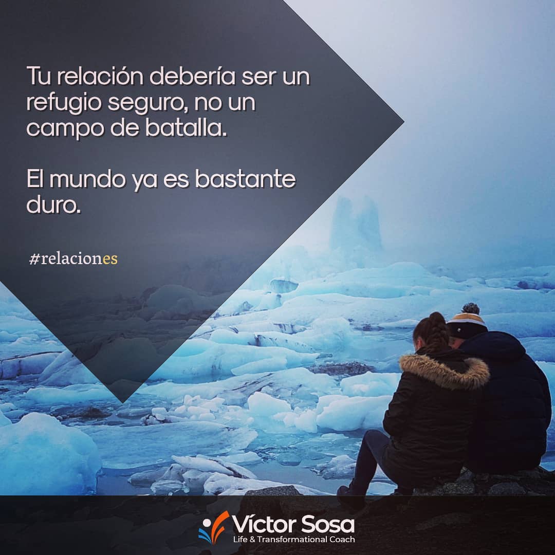 Tu relación debería ser un refugio seguro, no un campo de batalla. El mundo ya e